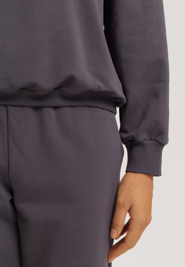 Natural Living Organic Cotton French Terry Sweatshirt | Black Pearl 78882-2183